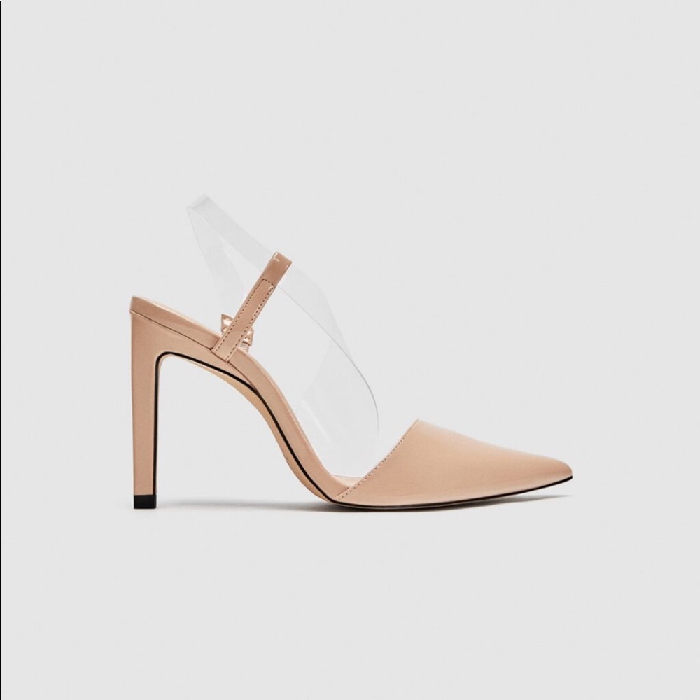 Zara Vinyl Pumps